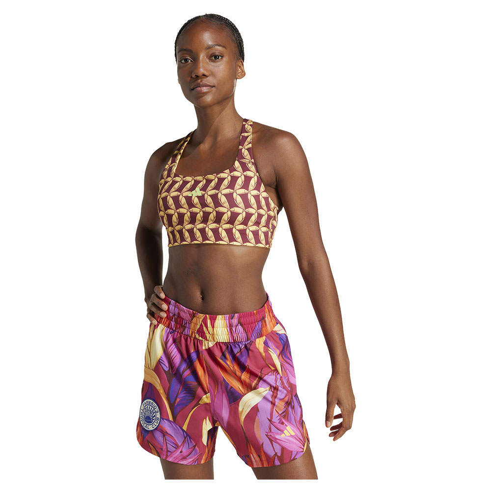 Adidas X Farm Rio Sports Bra Rot L / CD Frau Adidas X Farm Rio Sports Bra Rot L / CD Frau von Adidas