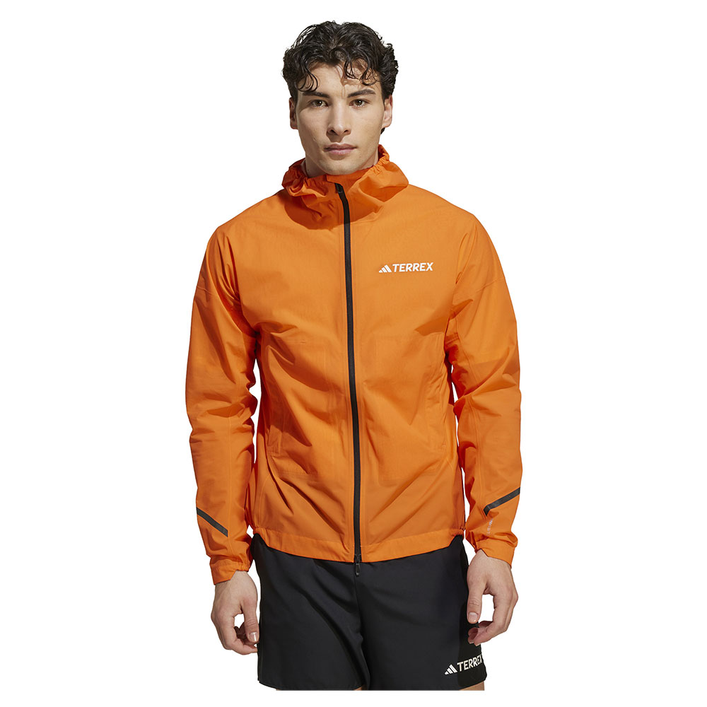 Adidas Xpr Light Rain Jacket Orange L Mann von Adidas