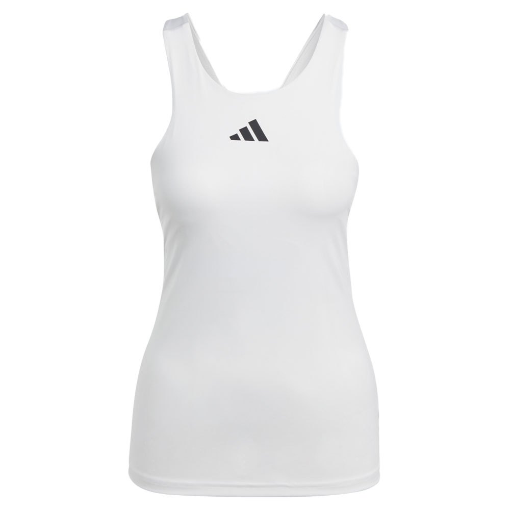 Adidas Y Sleeveless T-shirt Weiß M Frau von Adidas