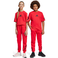 Adidas Z.n.e. Tapered-leg Unisex Hosen - Rot - Größe: 171 - 176 CM - Poly Mesh - Foot Locker von Adidas