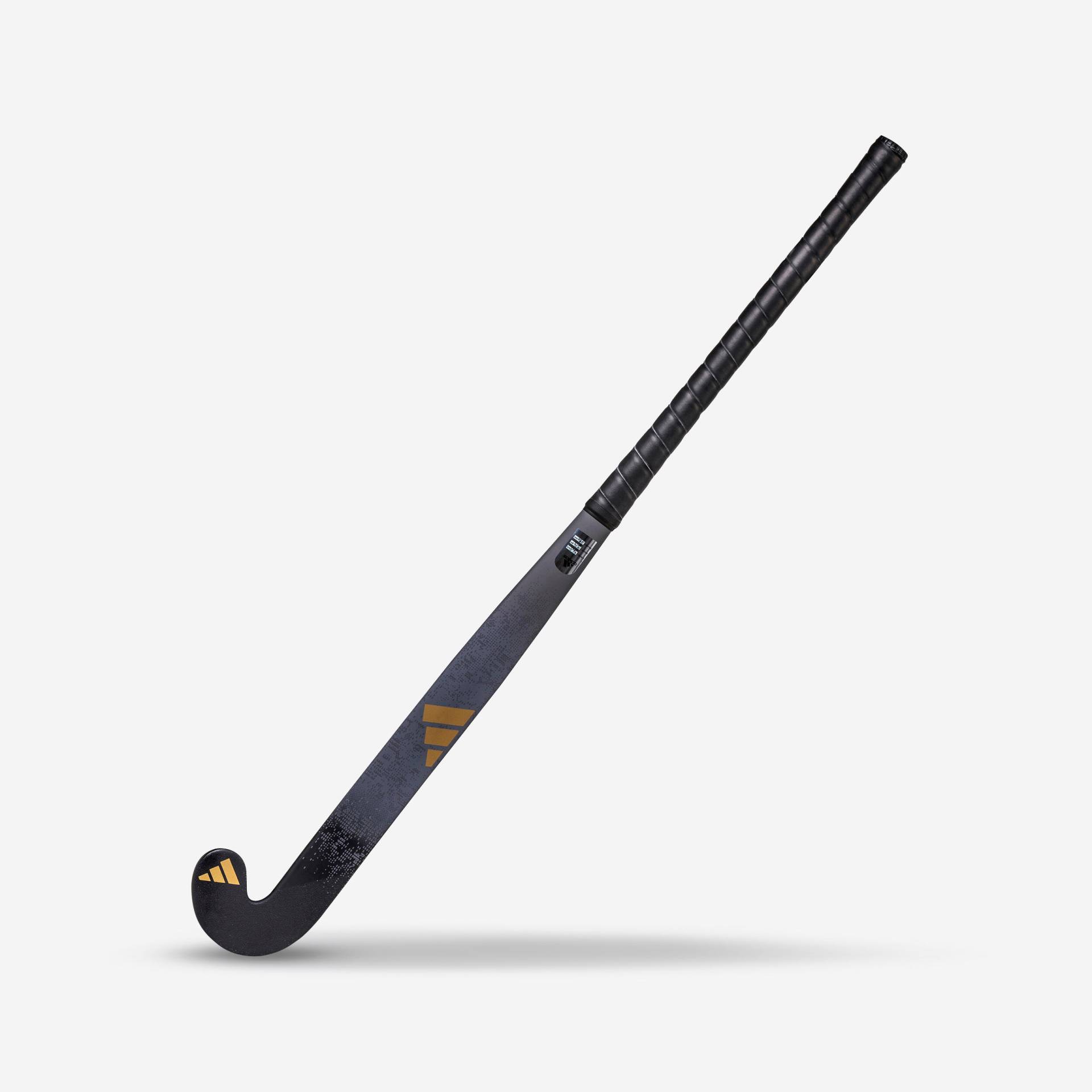 Damen/Herren Feldhockeyschläger Mid Bow 20% Carbon - ADIDAS Estro 7 schwarz/gold Damen/Herren Feldhockeyschläger Mid Bow 20% Carbon - ADIDAS Estro 7 schwarz/gold von Adidas
