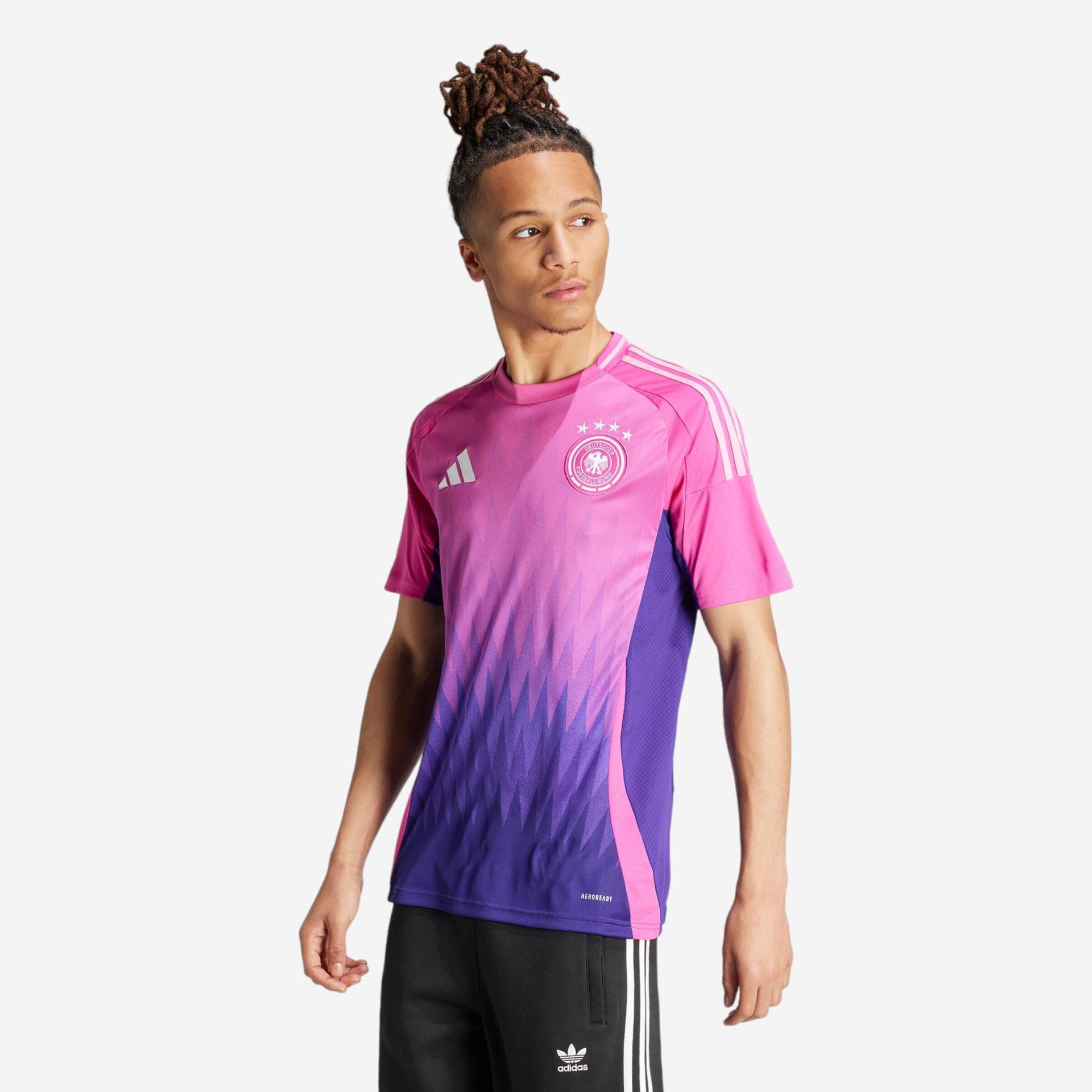 Damen/Herren Fußball Trikot Deutschland - ADIDAS DFB 24 Auswärtstrikot von Adidas