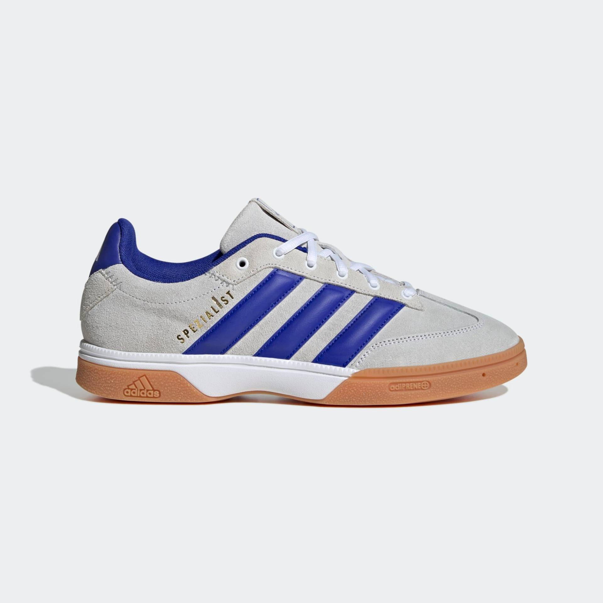 Damen/Herren Handball Hallenschuhe - ADIDAS Spezial grau/blau von Adidas