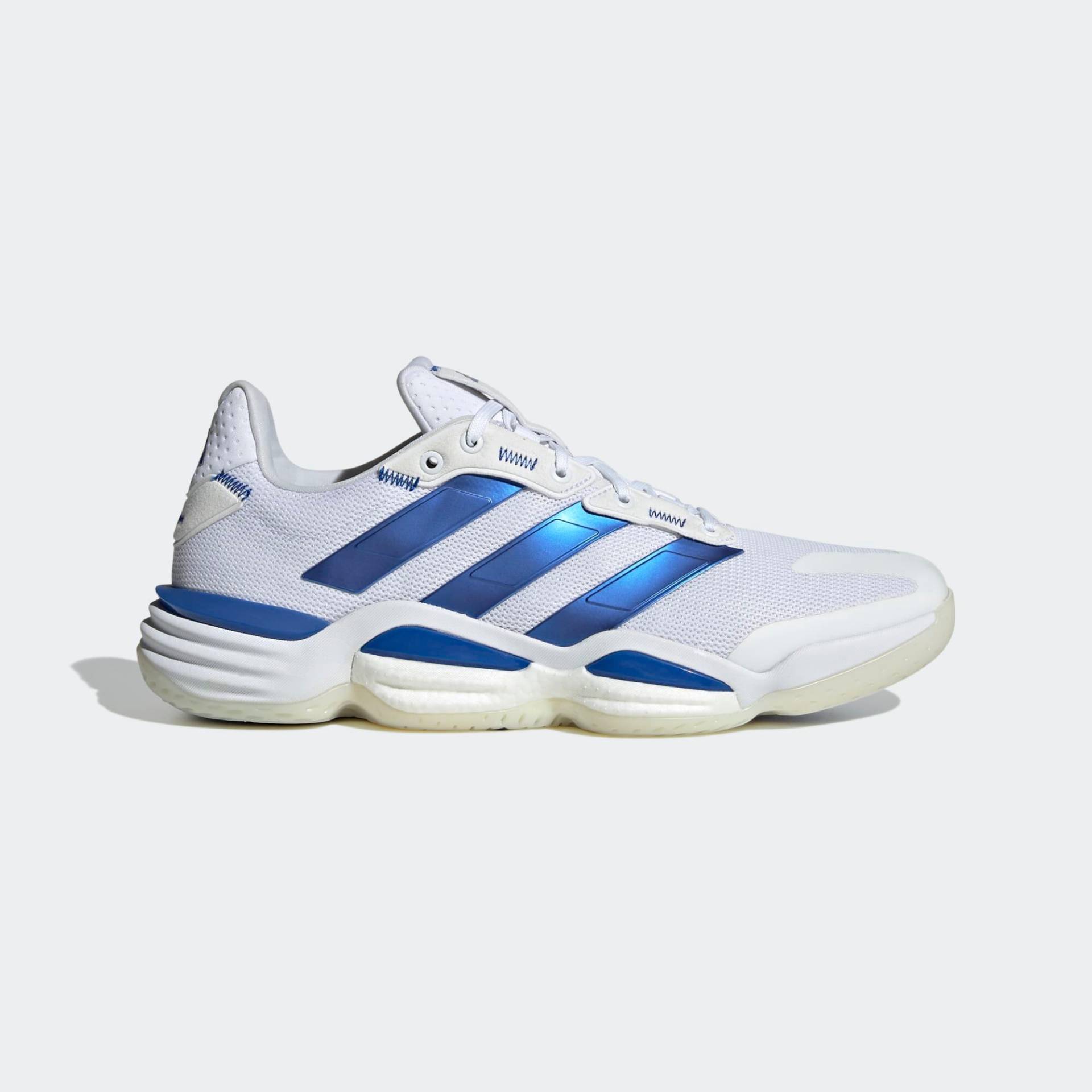 Damen/Herren Handball Hallenschuhe - ADIDAS Stabil 16 weiß/blau Damen/Herren Handball Hallenschuhe - ADIDAS Stabil 16 weiß/blau von Adidas