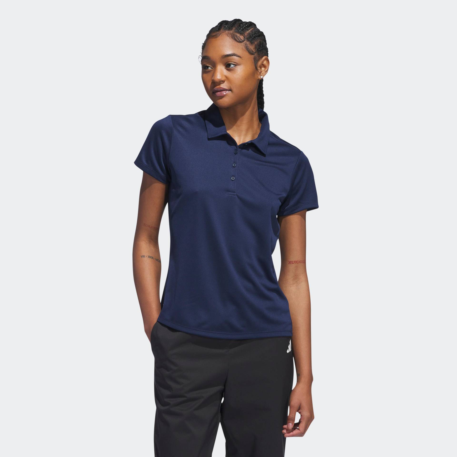 Damen Golf Poloshirt - ADIDAS marineblau Damen Golf Poloshirt - ADIDAS marineblau von Adidas
