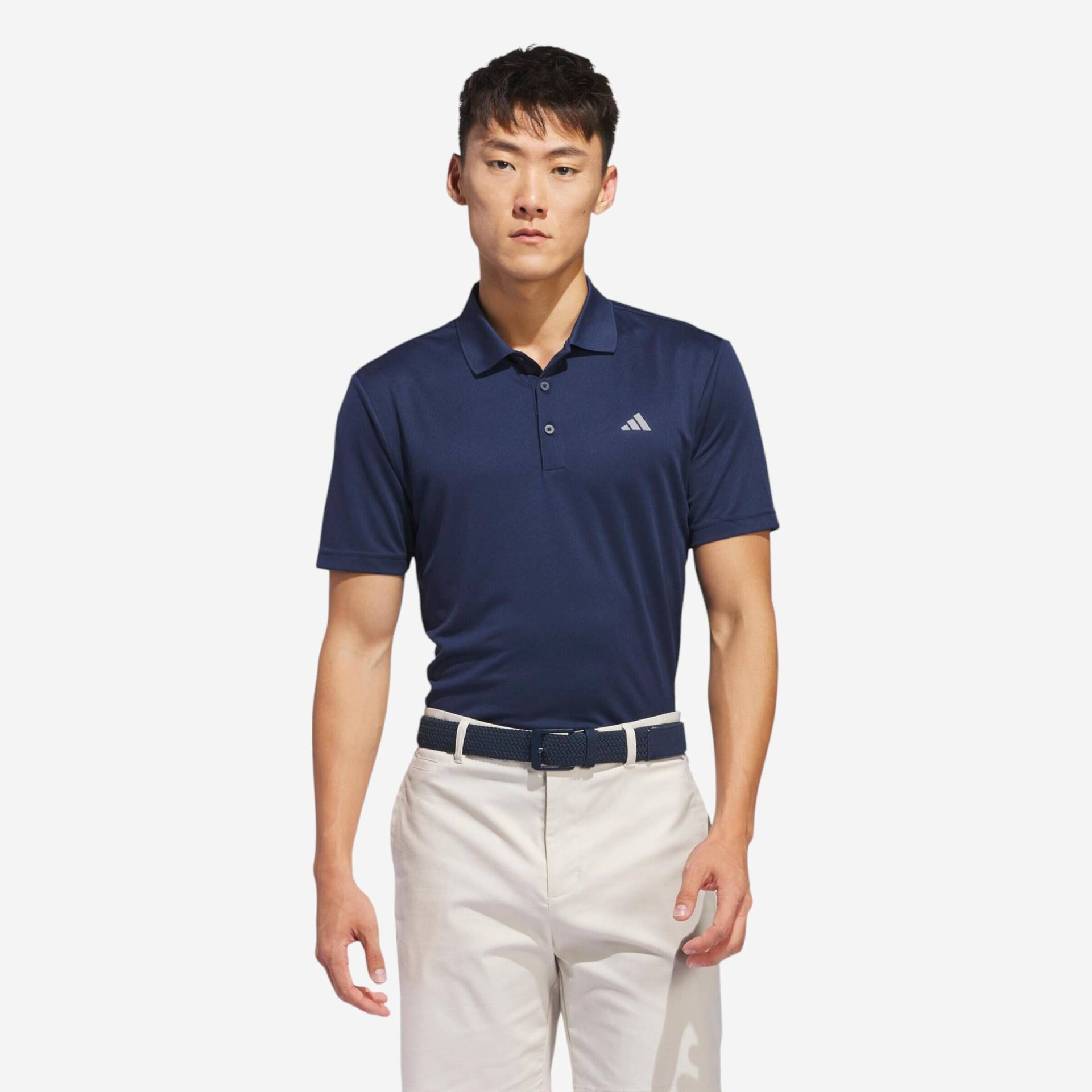 Herren Golf Poloshirt kurzarm - ADIDAS marineblau Herren Golf Poloshirt kurzarm - ADIDAS marineblau von Adidas