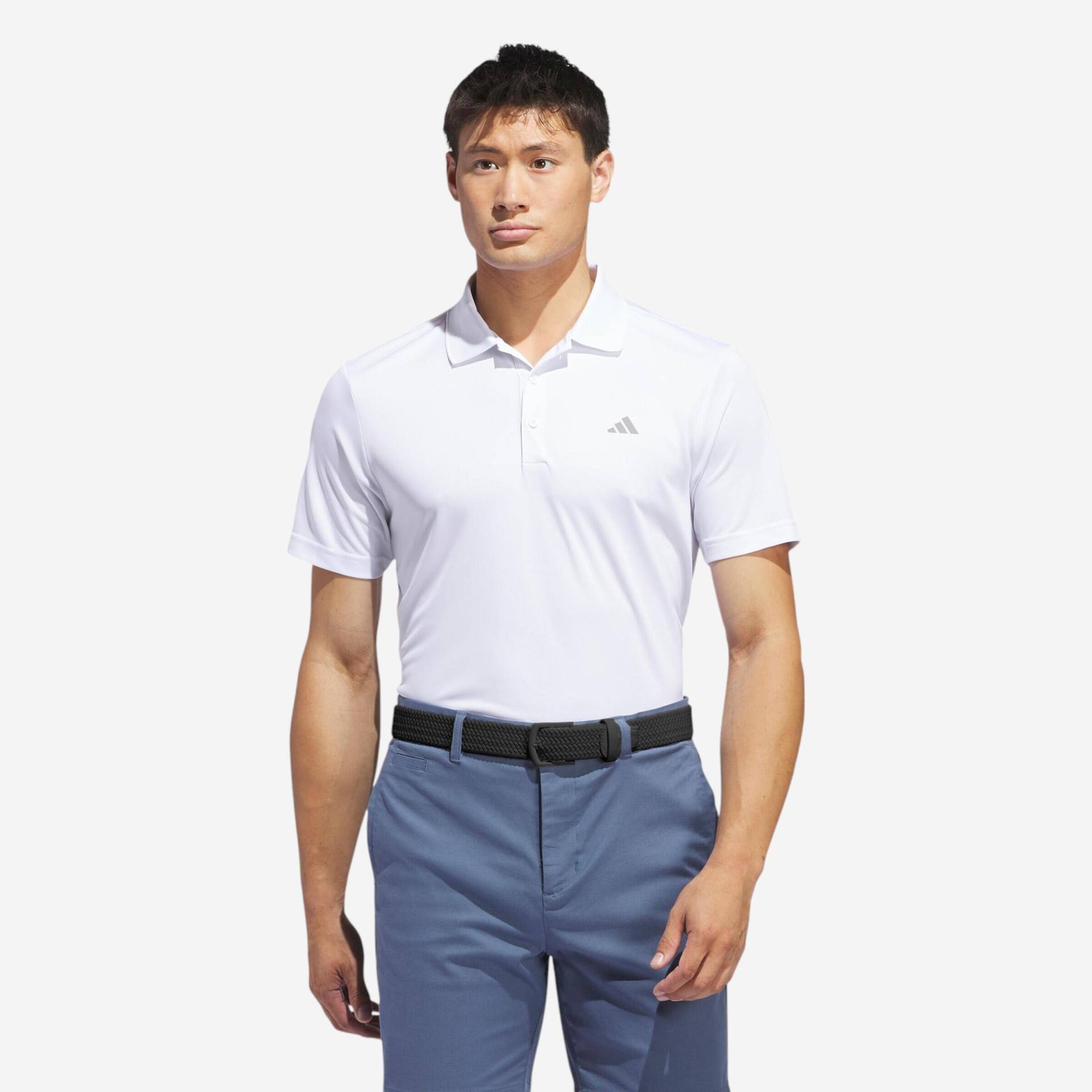 Herren Golf Poloshirt kurzarm - ADIDAS weiss Herren Golf Poloshirt kurzarm - ADIDAS weiss von Adidas