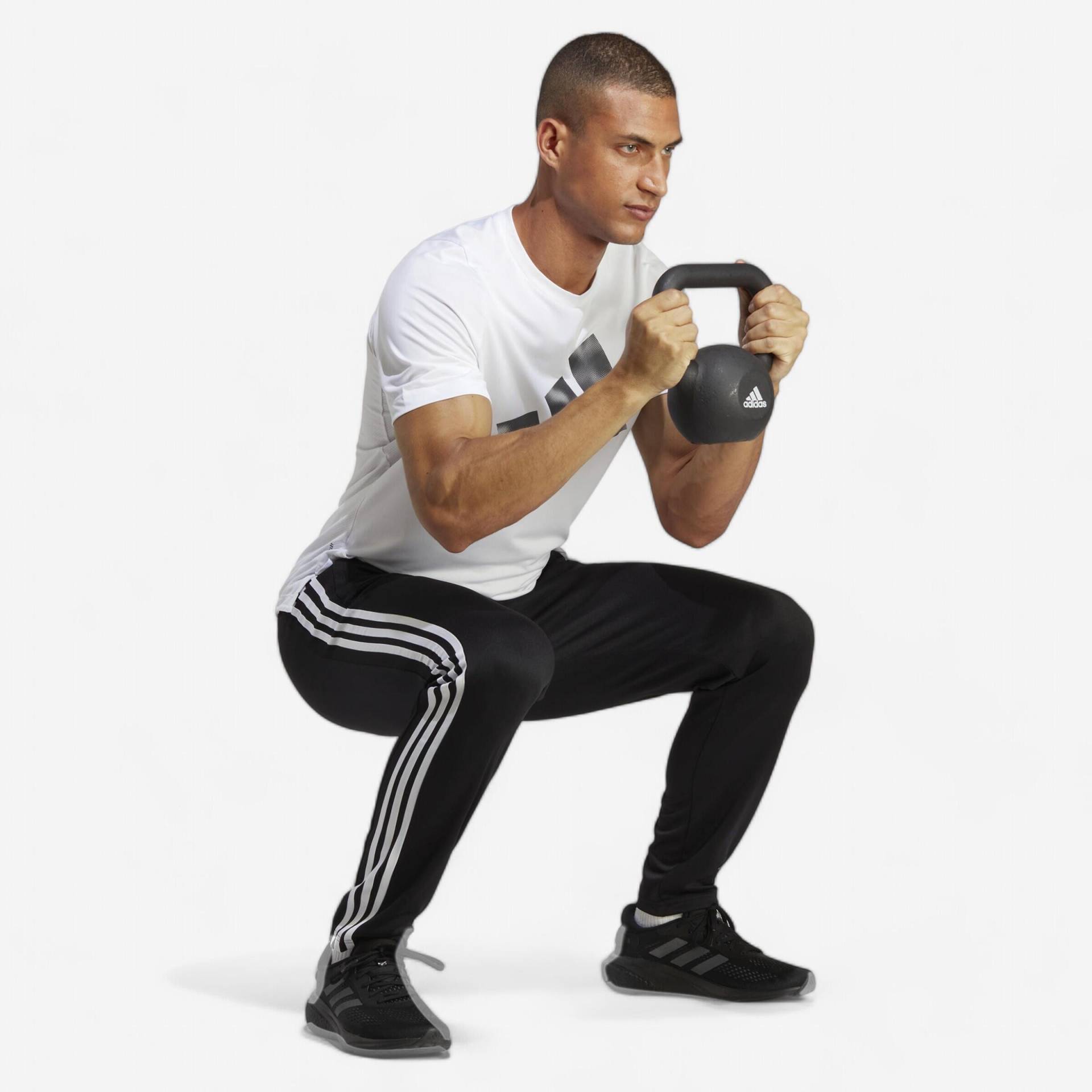 ADIDAS Trainingshose Herren - schwarz von Adidas