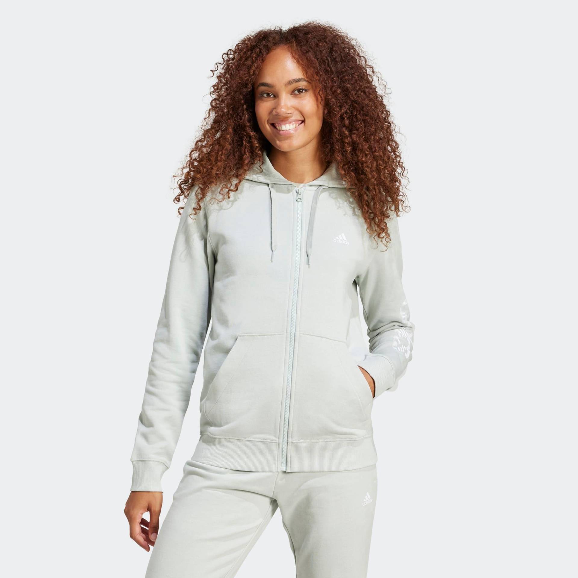 Kapuzenjacke Damen ADIDAS - grau von Adidas