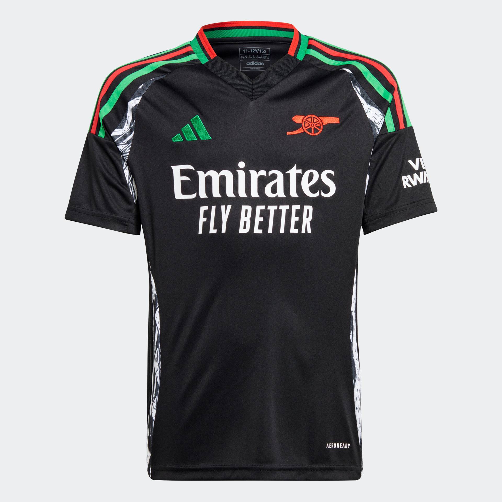 Kinder Fussball Trikot - Arsenal Saison 24/25 Auswärts von Adidas