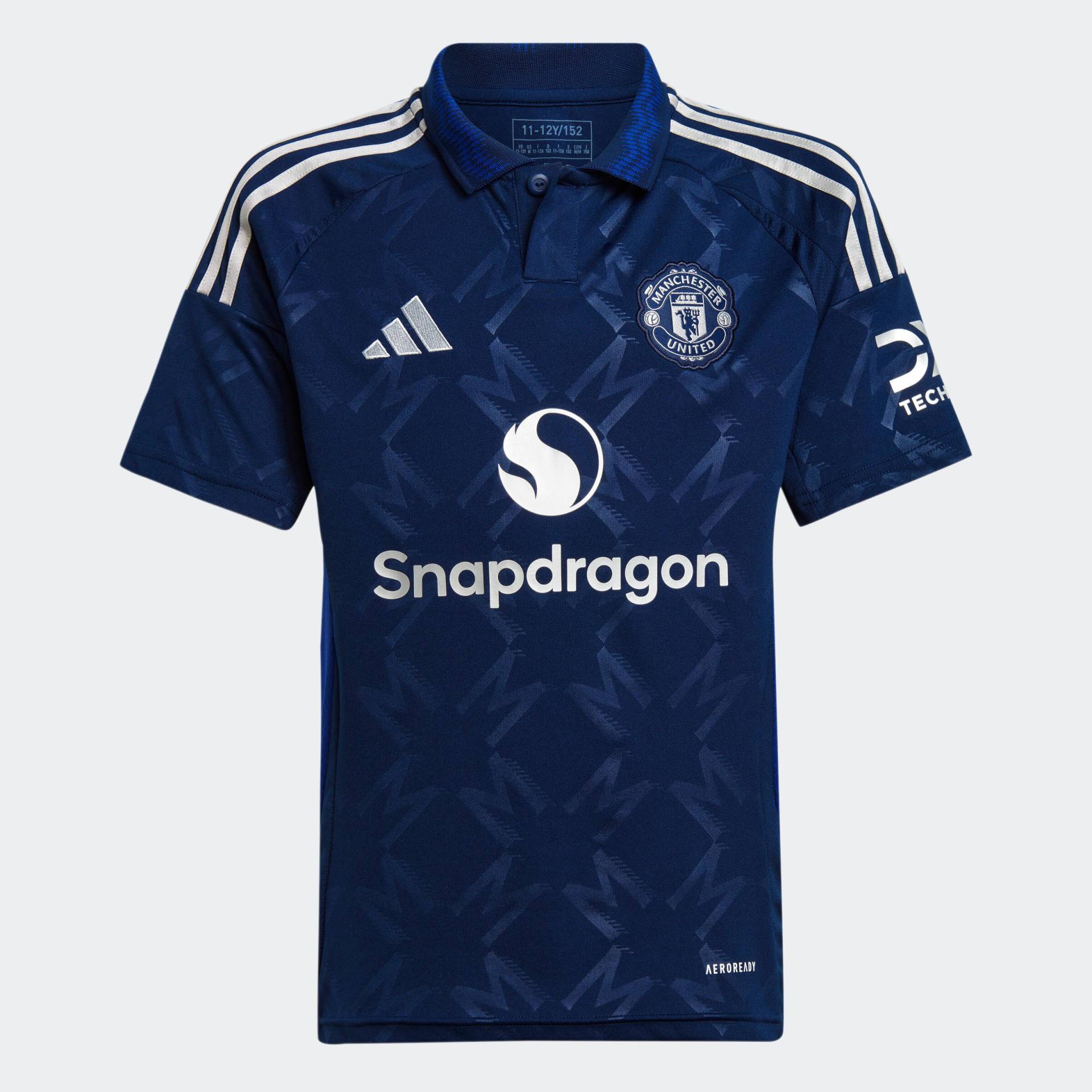 Kinder Fussball Trikot Manchester United Saison 24/25 Auswärts von Adidas