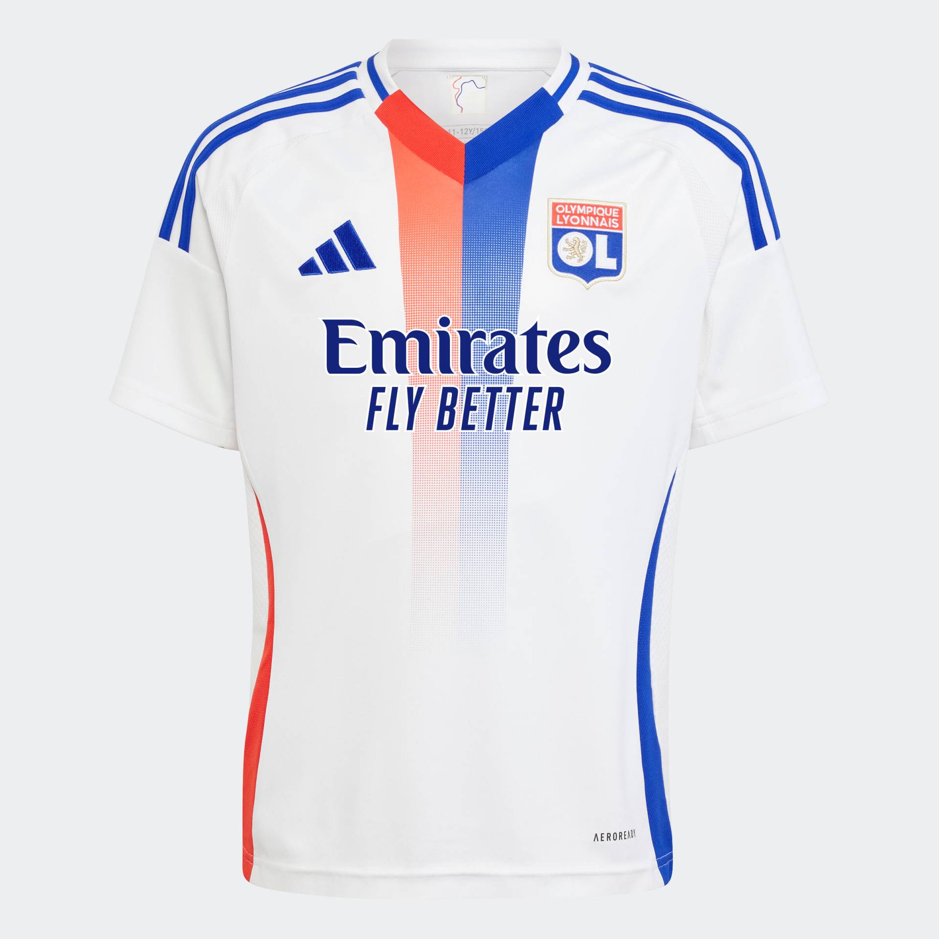 Kinder Fussball Trikot - Olympique Lyonnais Heim 24/25 von Adidas