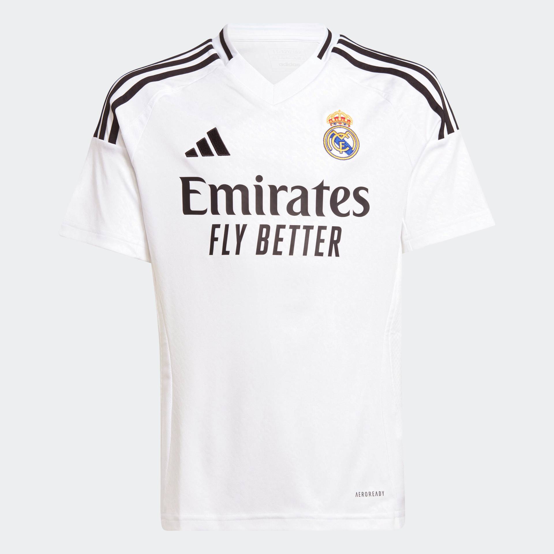 Kinder Fussball Trikot - Real Madrid Heim 24/25 von Adidas