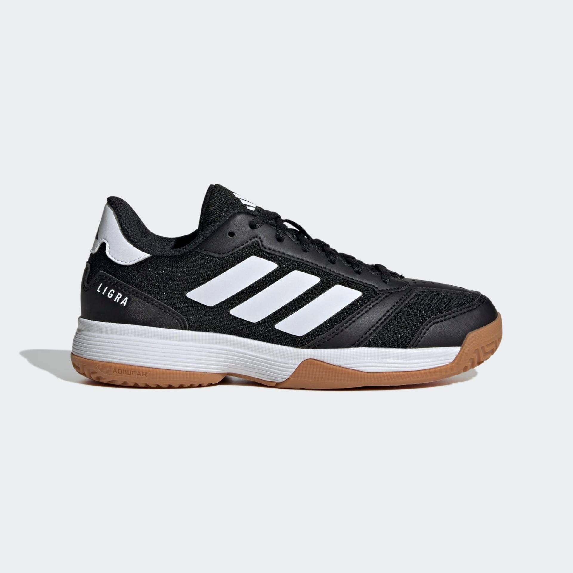 Kinder Handball Hallenschuhe - ADIDAS Ligra 8 schwarz Kinder Handball Hallenschuhe - ADIDAS Ligra 8 schwarz von Adidas