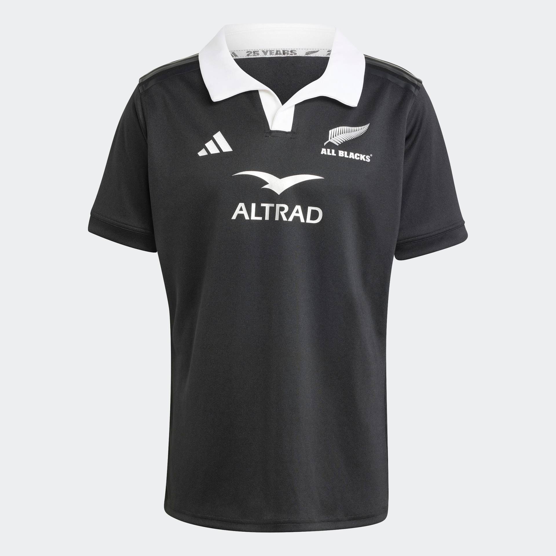 Kinder Rugby Trikot All Blacks Neuseeland 2024 Replica - schwarz von Adidas