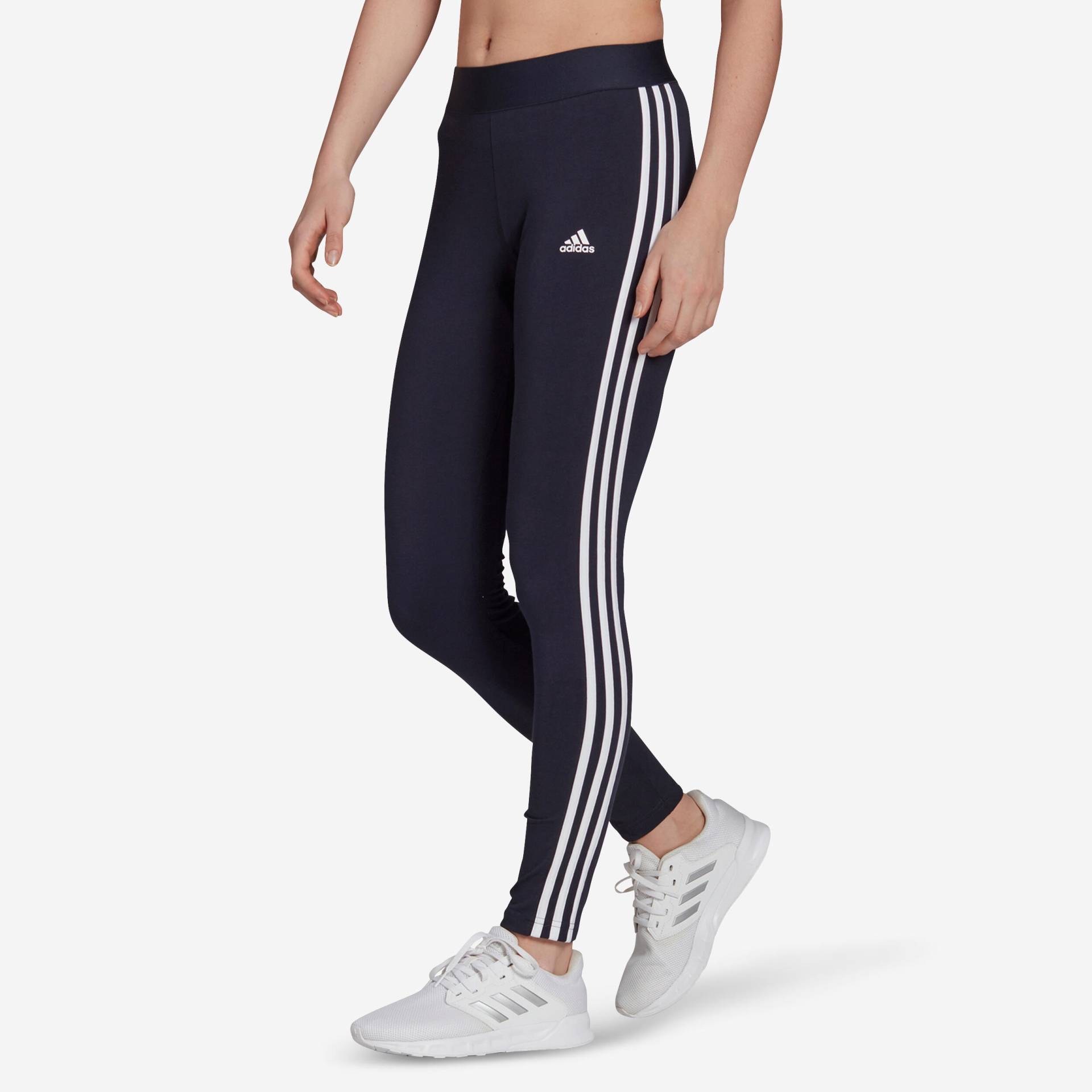 Adidas Leggings Damen - 3S blau von Adidas