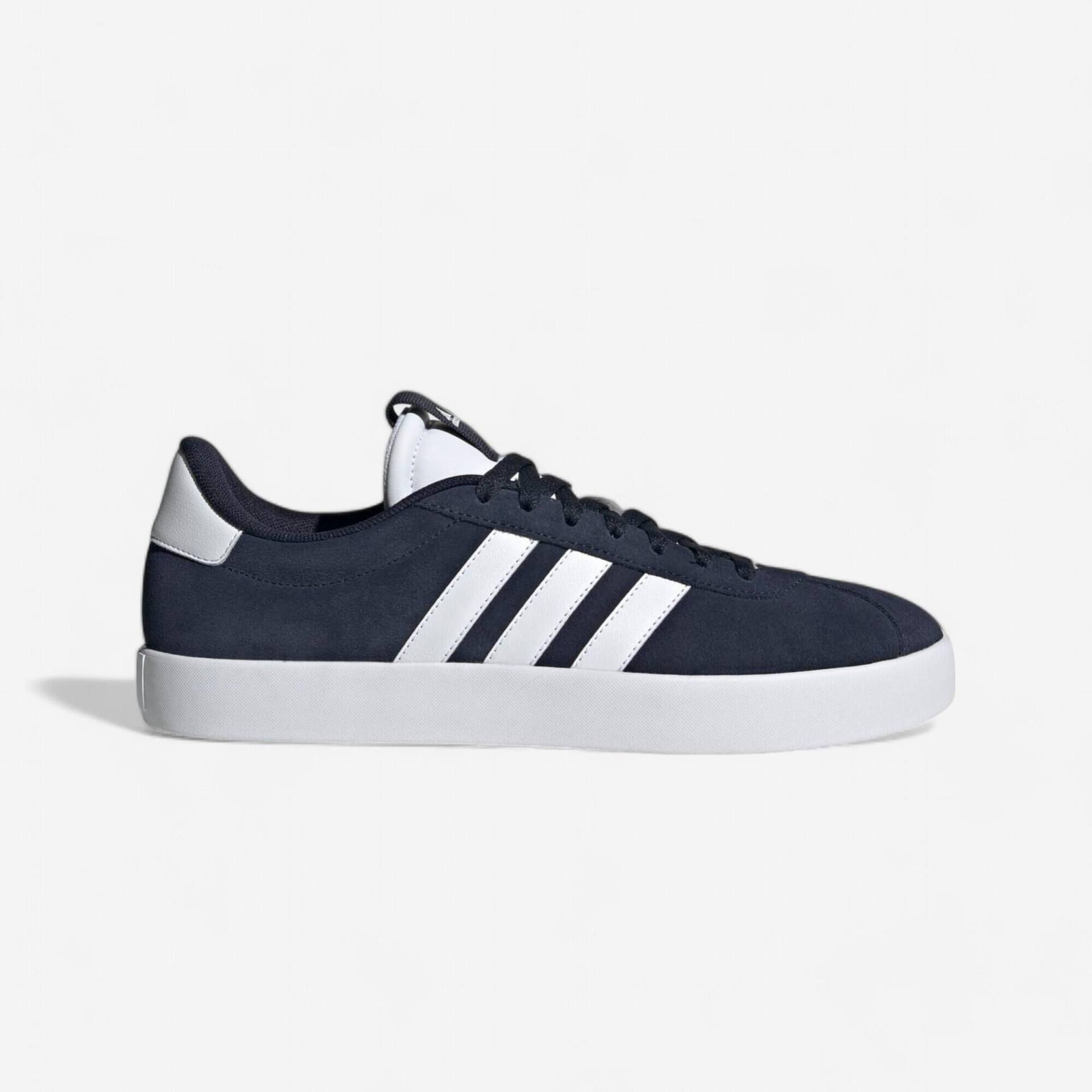 Sneaker Herren Veloursleder - VL Court 3.0 blau von Adidas