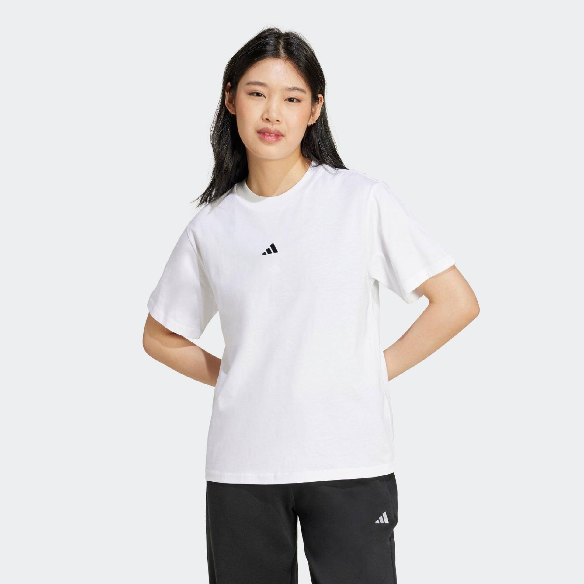 T-Shirt Damen Baumwolle weiß T-Shirt Damen Baumwolle weiß von Adidas