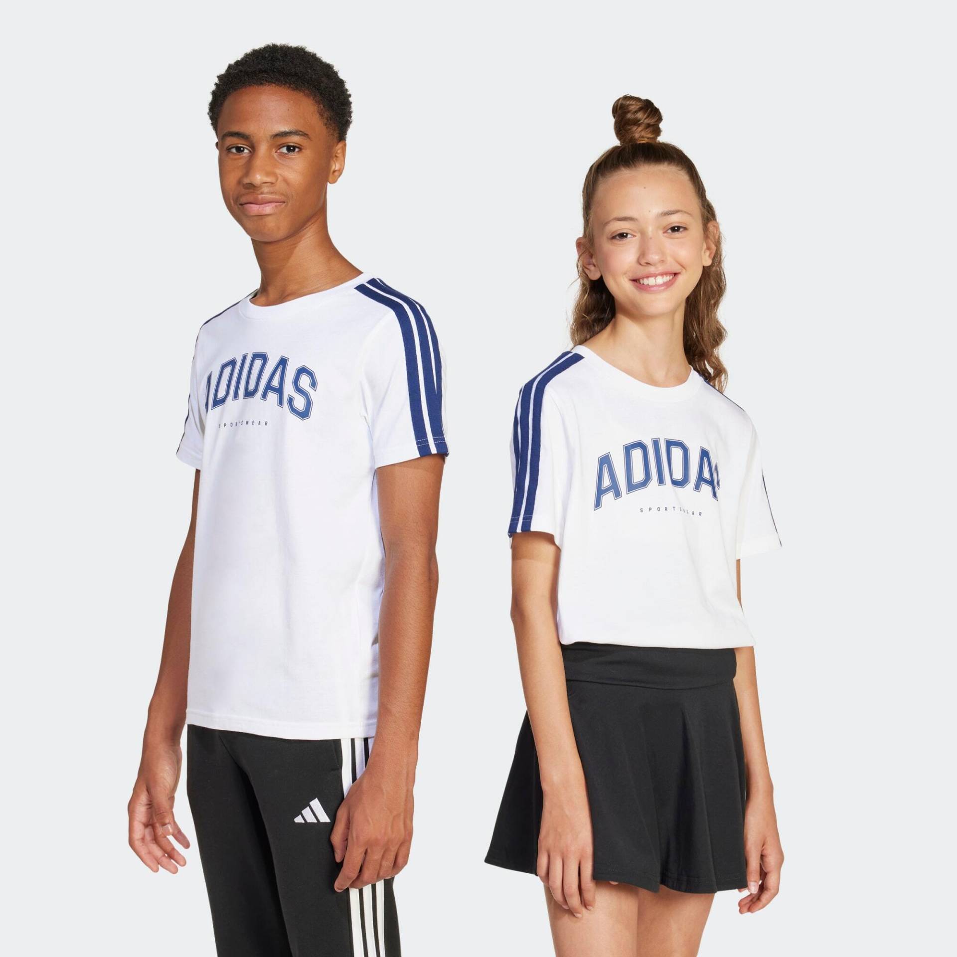 T-Shirt Kinder Baumwolle - weiß T-Shirt Kinder Baumwolle - weiß von Adidas