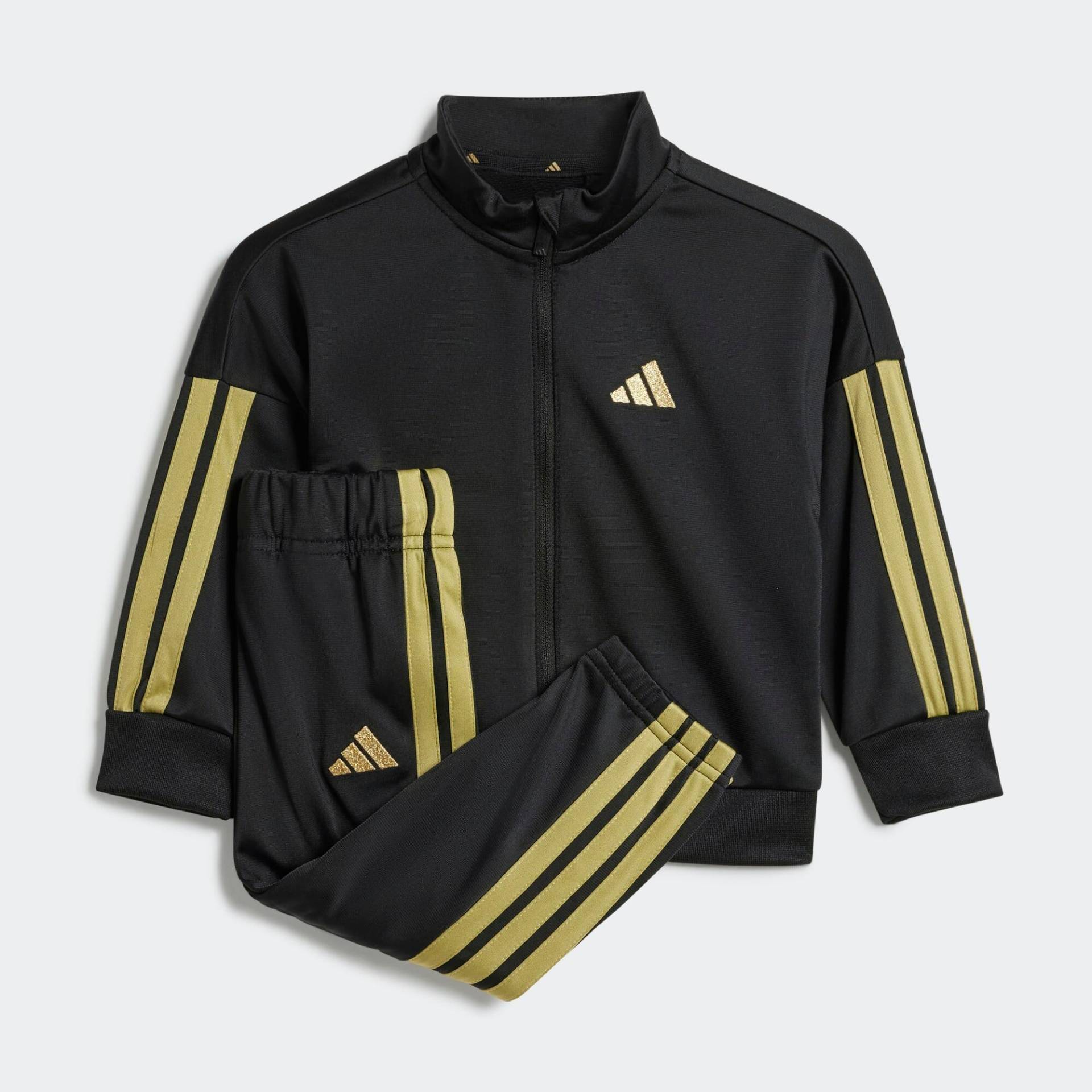 Trainingsanzug Kinder - schwarz/gold Trainingsanzug Kinder - schwarz/gold von Adidas