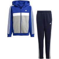 adidas 3 Stripes TIB Trainingsanzug Jungen in dunkelblau, Größe: 140 von Adidas