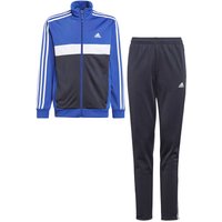 adidas 3-Stripes Tiberio Trainingsanzug Jungen in blau, Größe: 152 von Adidas