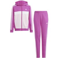 adidas 3-Stripes Trainingsanzug Mädchen in pink, Größe: 164 von Adidas