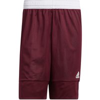 adidas 3G Speed Reversible Basketballshorts Herren DY6598 - maroon/white M von Adidas