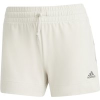 adidas 3Stripes Single Jerseys Shorts Damen in creme, Größe: XL von Adidas