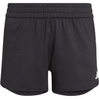adidas AEROREADY 3-Streifen Knit Shorts Kinder 095A - black/grefou/white 164 von adidas Sportswear