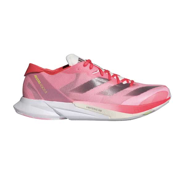 adidas Adizero Adios 8 W Damen (Pink 8,5 UK, 42 2/3 EU) Laufschuhe von Adidas