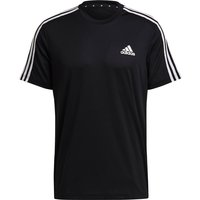 adidas Aeroready Designed To Move Sport 3-Streifen Trainingsshirt black L adidas Aeroready Designed To Move Sport 3-Streifen Trainingsshirt black L von adidas performance