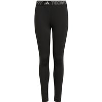 adidas Aeroready Techfit lange Funktions-Unterziehhose Kinder black/white 164 von adidas Sportswear