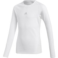 adidas Alphaskin langarm Funktionsshirt Kinder CW7325 - white 140 von adidas performance