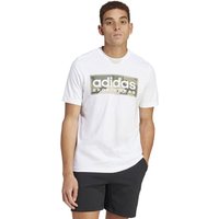 adidas Camo Graphic 2 T-Shirt Herren in weiß, Größe: L von Adidas