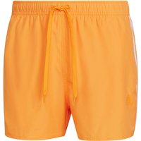 adidas Classic 3-Streifen Badeshorts Herren orarus/white M von adidas performance