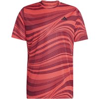 adidas Club Graphic T-Shirt Herren in orange, Größe: M von Adidas