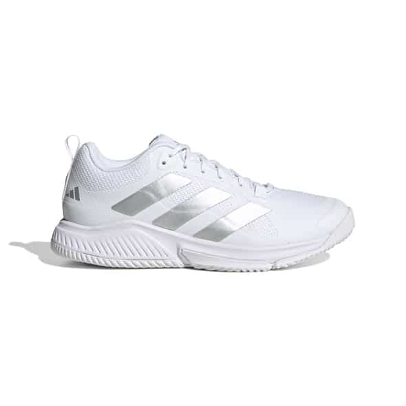 adidas Court Team Bounce 2.0 W Damen (Weiß 7,5 UK, 41 1/3 EU) Hallenschuhe von Adidas