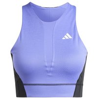 adidas Crop Pro Tank-Top Damen in flieder, Größe: XS von Adidas