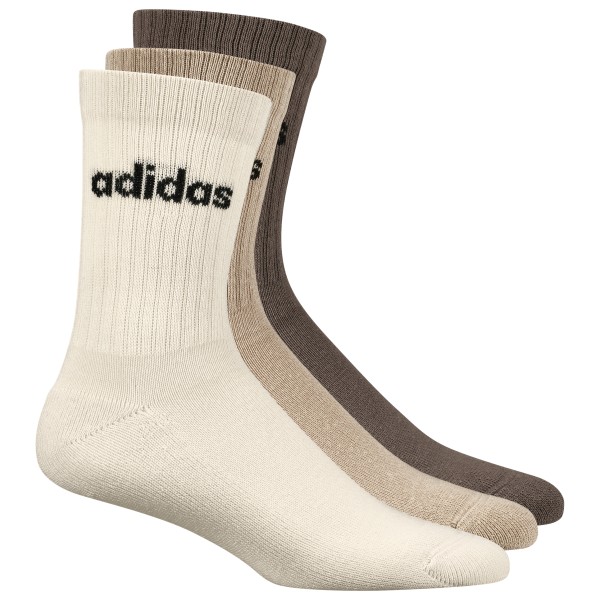 adidas - Cushioned Linear Crew 3-Pack - Multifunktionssocken Gr 46-48 beige adidas - Cushioned Linear Crew 3-Pack - Multifunktionssocken Gr 46-48 beige von Adidas