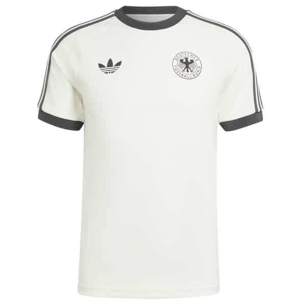 adidas DFB Adicolor Classics 3-Streifen T-Shirt (Weiß S) Fussball von Adidas