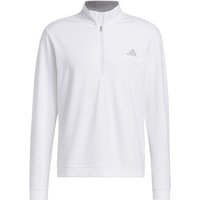 adidas Elevated Quarter-Zip Pullover Stretch Midlayer weiß von Adidas