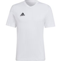 adidas Entrada 22 T-Shirt Herren white L von adidas performance