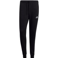 adidas Essentials Fleece Fitted 3-Streifen Trainingshose Herren black/white XXL von adidas Sportswear