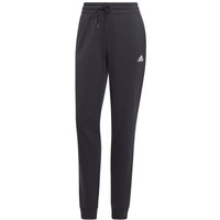 adidas Essentials Linear French Terry Cuffed Trainingshose Damen in schwarz, Größe: S von Adidas