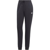 adidas Essentials Linear French Terry Cuffed Trainingshose Damen in schwarz, Größe: XL von Adidas