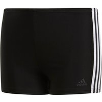 adidas Fit 3-Streifen Boxer Badehose Kinder schwarz/weiß 92 adidas Fit 3-Streifen Boxer Badehose Kinder schwarz/weiß 92 von adidas performance