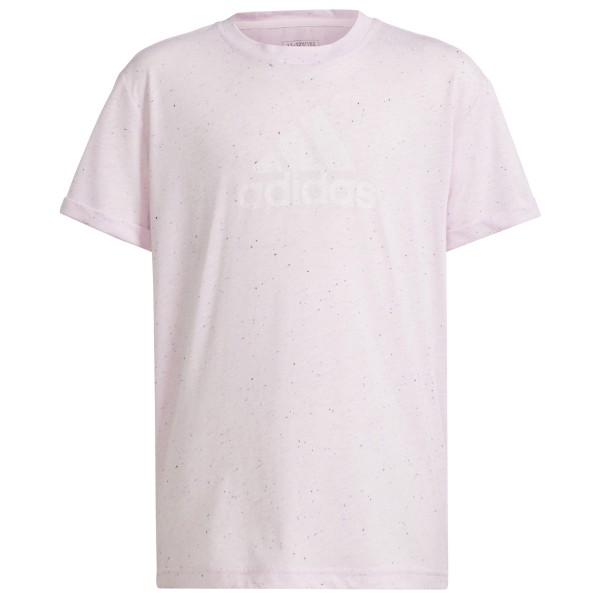 adidas - Girl's FI Big Logo Tee - T-Shirt Gr 128;140;152;164 grün;weiß von Adidas