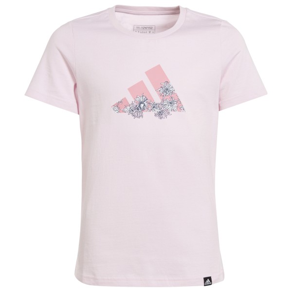 adidas - Girl's Training Tee - T-Shirt Gr 164 weiß von Adidas