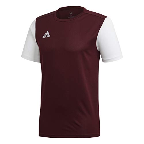 adidas Herren Estro 19 Jsy T shirt, Maroon/White, 16-20 EU von Adidas